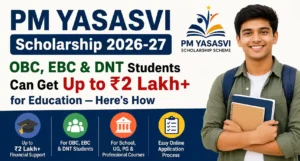 PM YASASVI Scholarship 2026-27