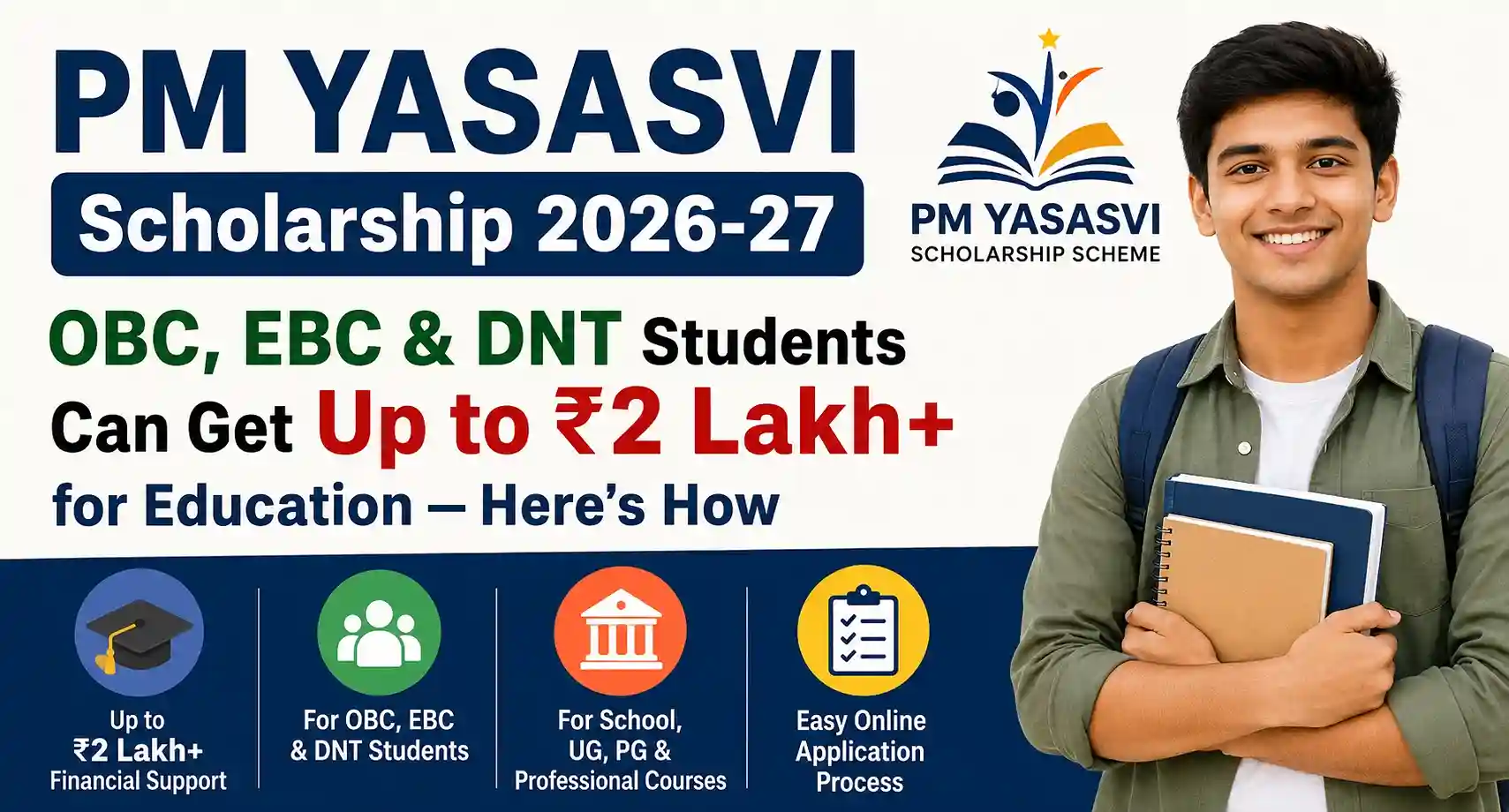 PM YASASVI Scholarship 2026-27