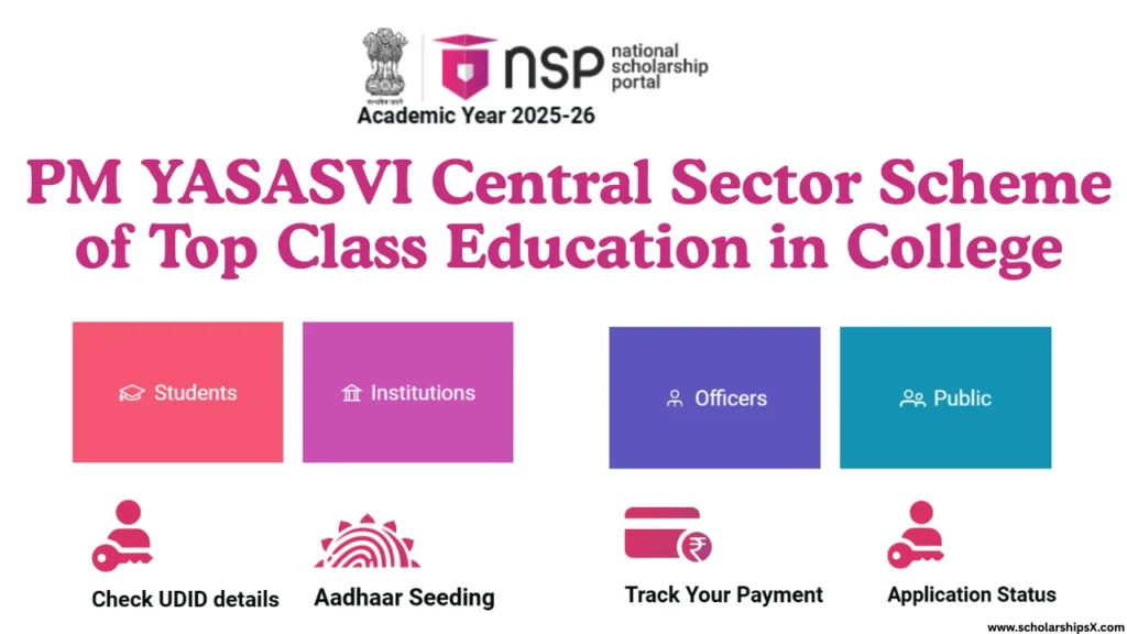 PM-YASASVI Scholarship Scheme