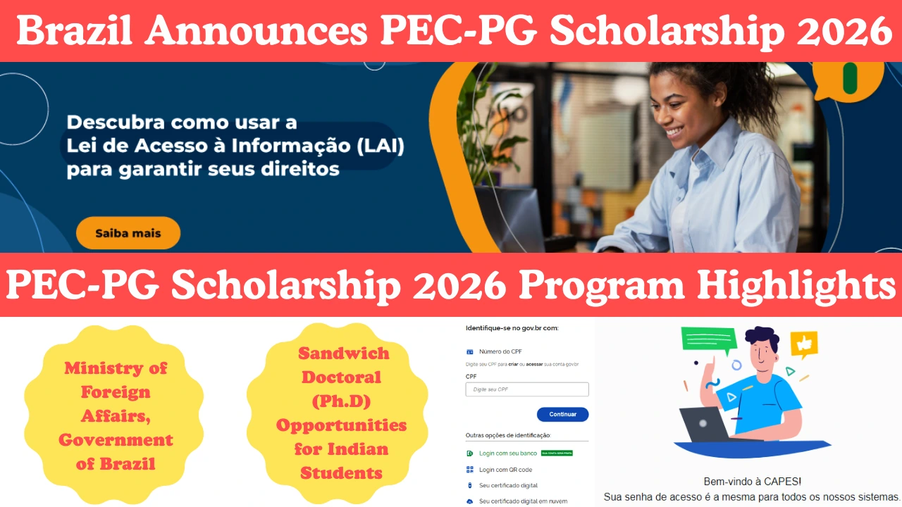 Brazil Announces PEC-PG Scholarship 2026