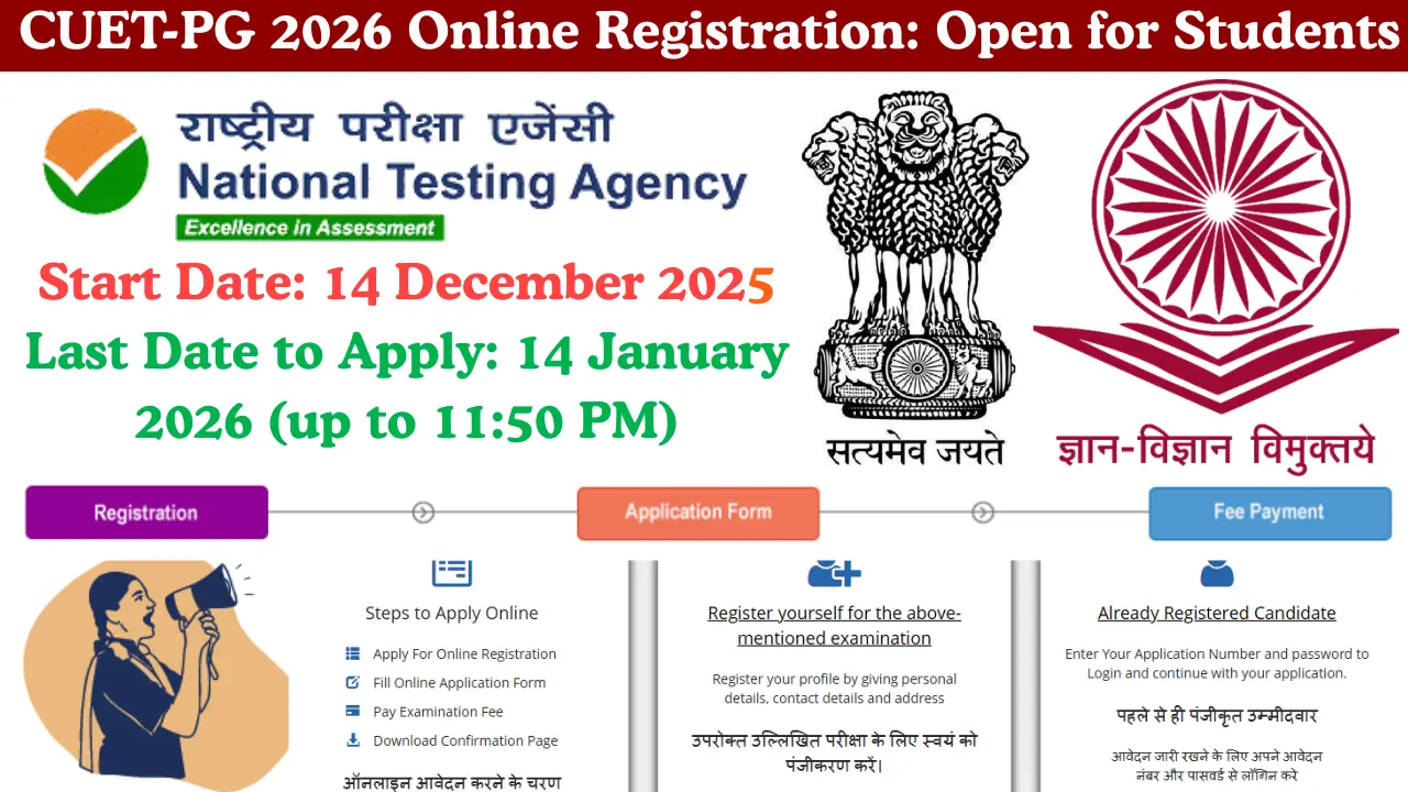 CUET-PG 2026 Online Registration