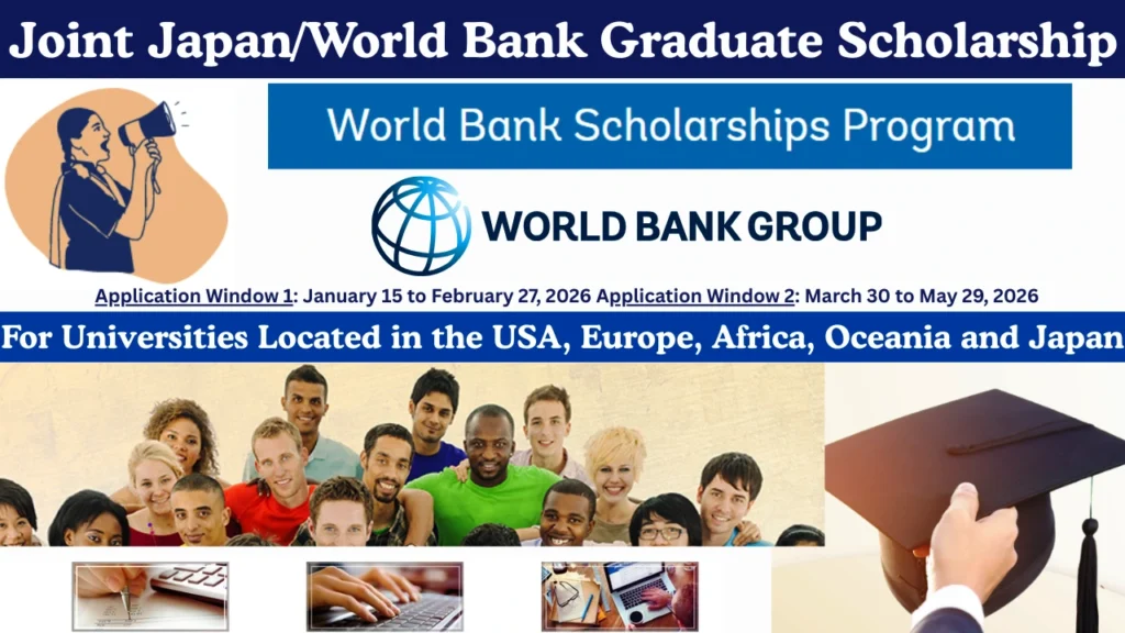 Joint Japan World Bank Graduate Scholarship