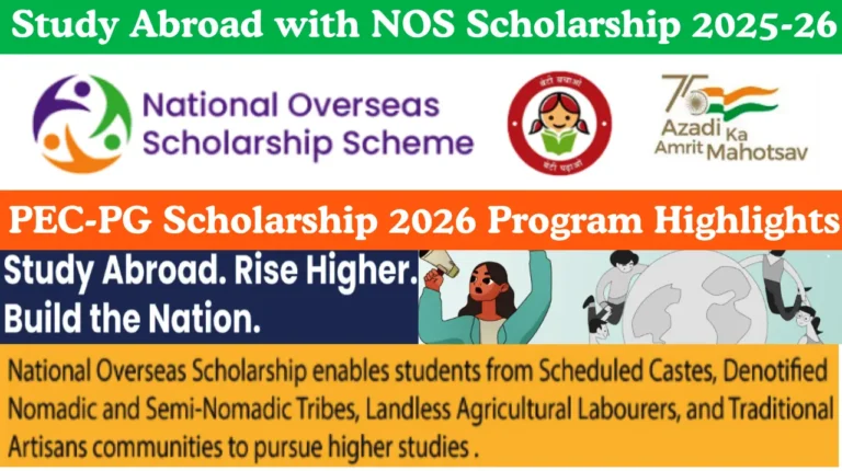 Study Abroad with NOS Scholarship 2025-26