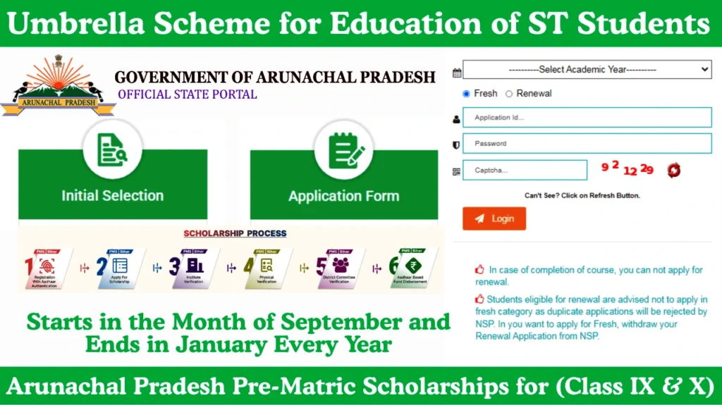 Umbrella Scheme for Education of ST Students