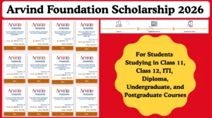 Arvind Foundation Scholarship 2026