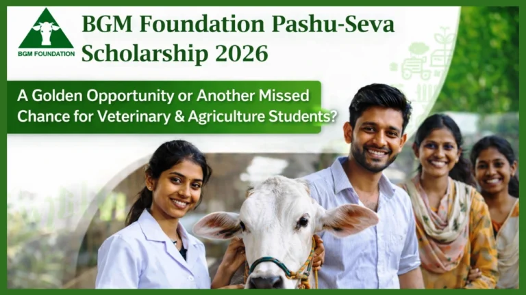 BGM Foundation Pashu-Seva Scholarship 2026