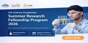 IAS Research Fellowship Program 2026