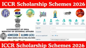 ICCR Scholarship Schemes 2026