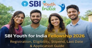 SBI Youth for India Fellowship 2026