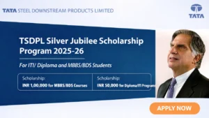 TSDPL Silver Jubilee Scholarship Program 2025-26