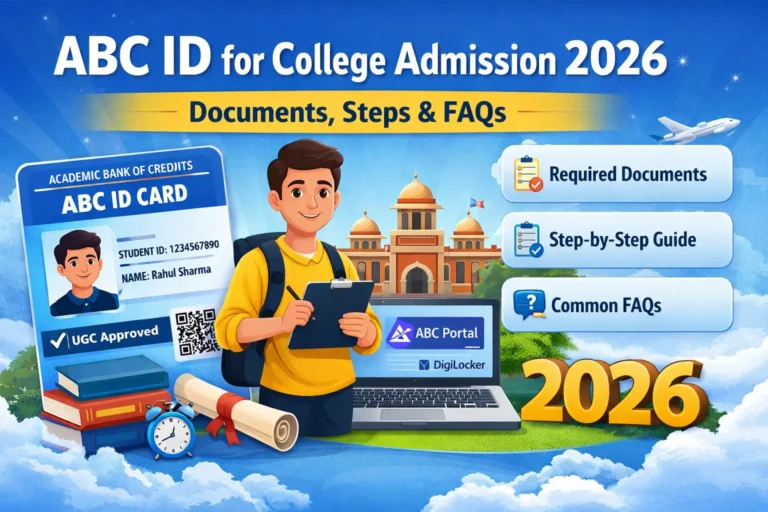 ABC ID for College Admission 2026