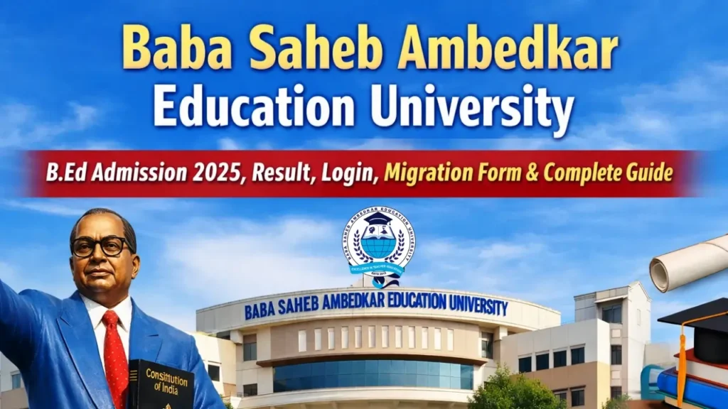 Baba Saheb Ambedkar Education University