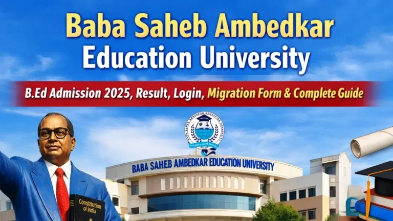 Baba Saheb Ambedkar Education University