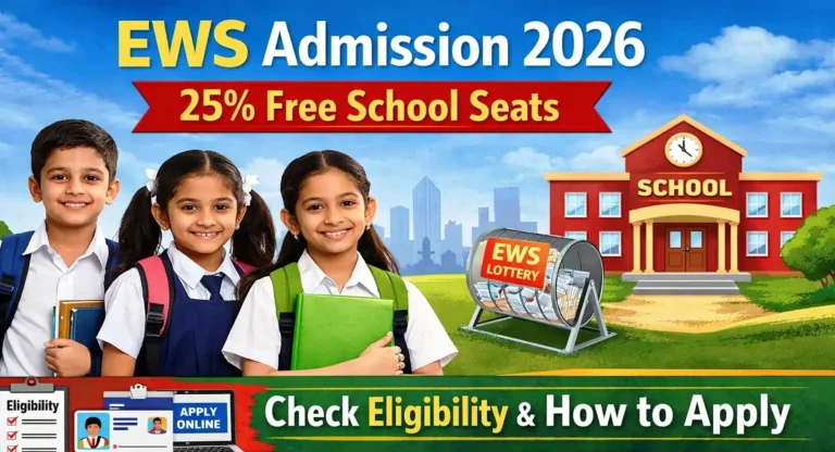 EWS Admission 2026