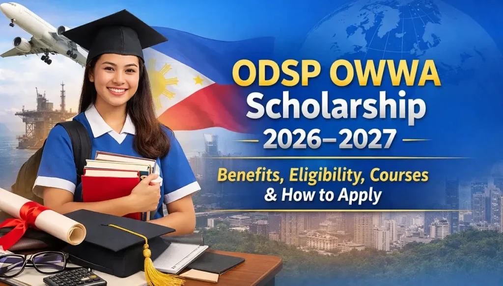 ODSP OWWA Scholarship 2026-2027