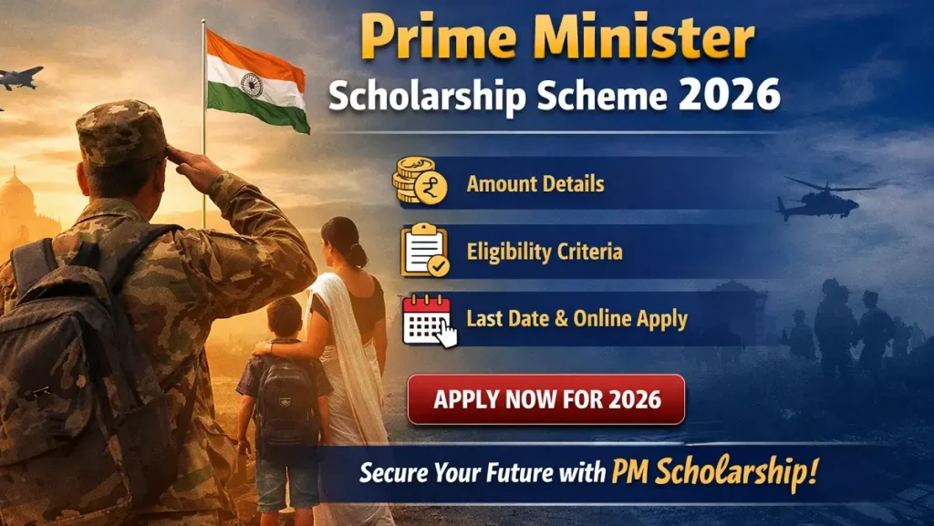 Prime Minister Scholarship Scheme 2026