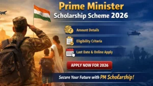 Prime Minister Scholarship Scheme 2026