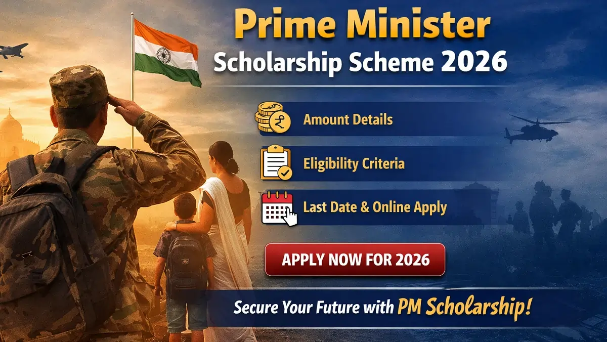 Prime Minister Scholarship Scheme 2026