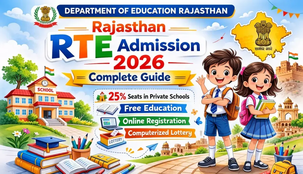 Rajasthan RTE Admission 2026