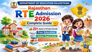 Rajasthan RTE Admission 2026