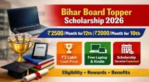 Bihar Board Topper Scholarship 2026