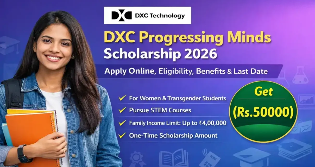 DXC Progressing Minds Scholarship 2026