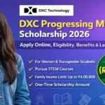 DXC Progressing Minds Scholarship 2026