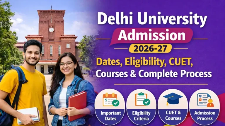 Delhi University Admission 2026-27