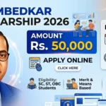Dr Ambedkar Scholarship 2026