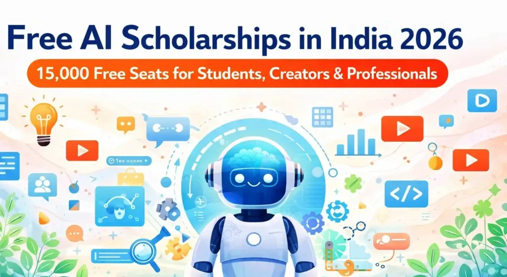Free AI Scholarships in India 2026