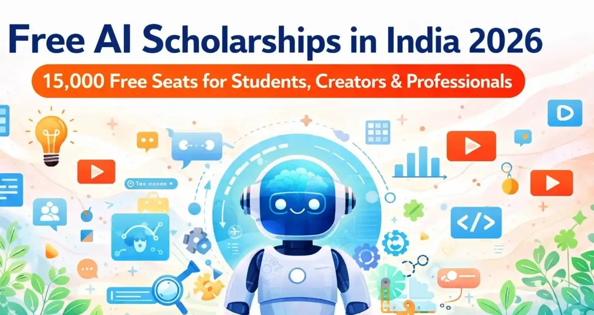 Free AI Scholarships in India 2026