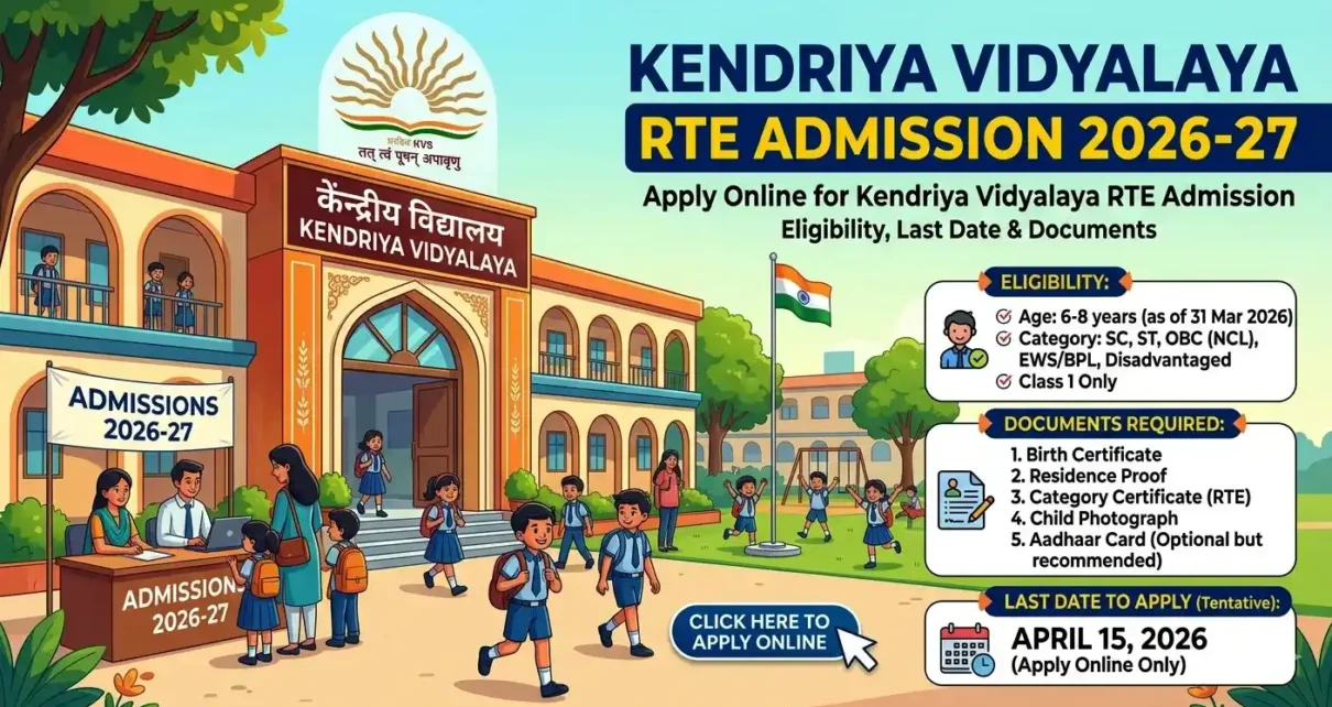 KV RTE Admission 2026-27