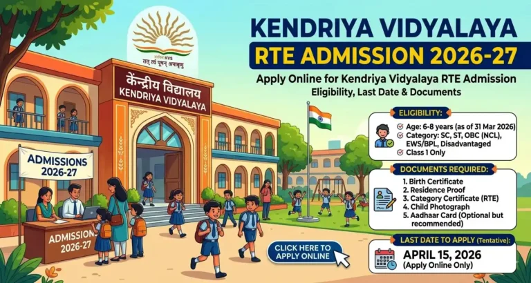 KV RTE Admission 2026-27