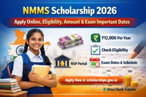 NMMS Scholarship 2026: Apply Online
