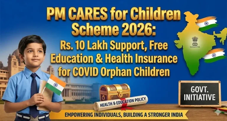 PM CARES for Children Scheme 2026