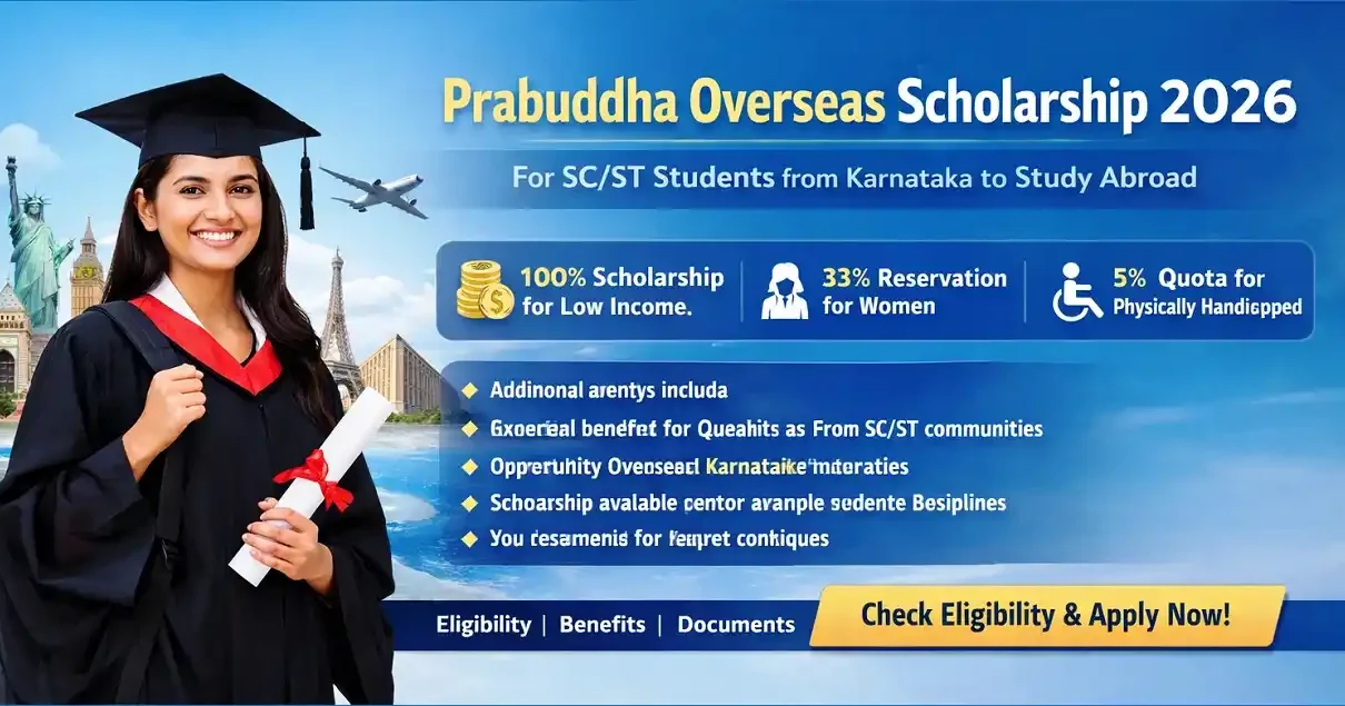 Prabuddha Overseas Scholarship 2026