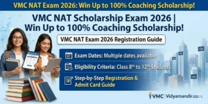 VMC NAT Scholarship Exam 2026 | Win Up to 100% Coaching Scholarship