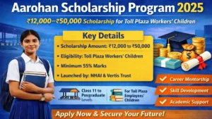 Aarohan Scholarship 2026