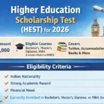 Higher Education Scholarship Test (HEST) 2026