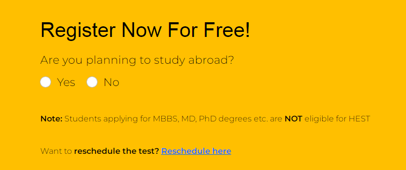 How to Apply for HEST 2026