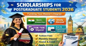 Scholarships for Postgraduate Students 2026