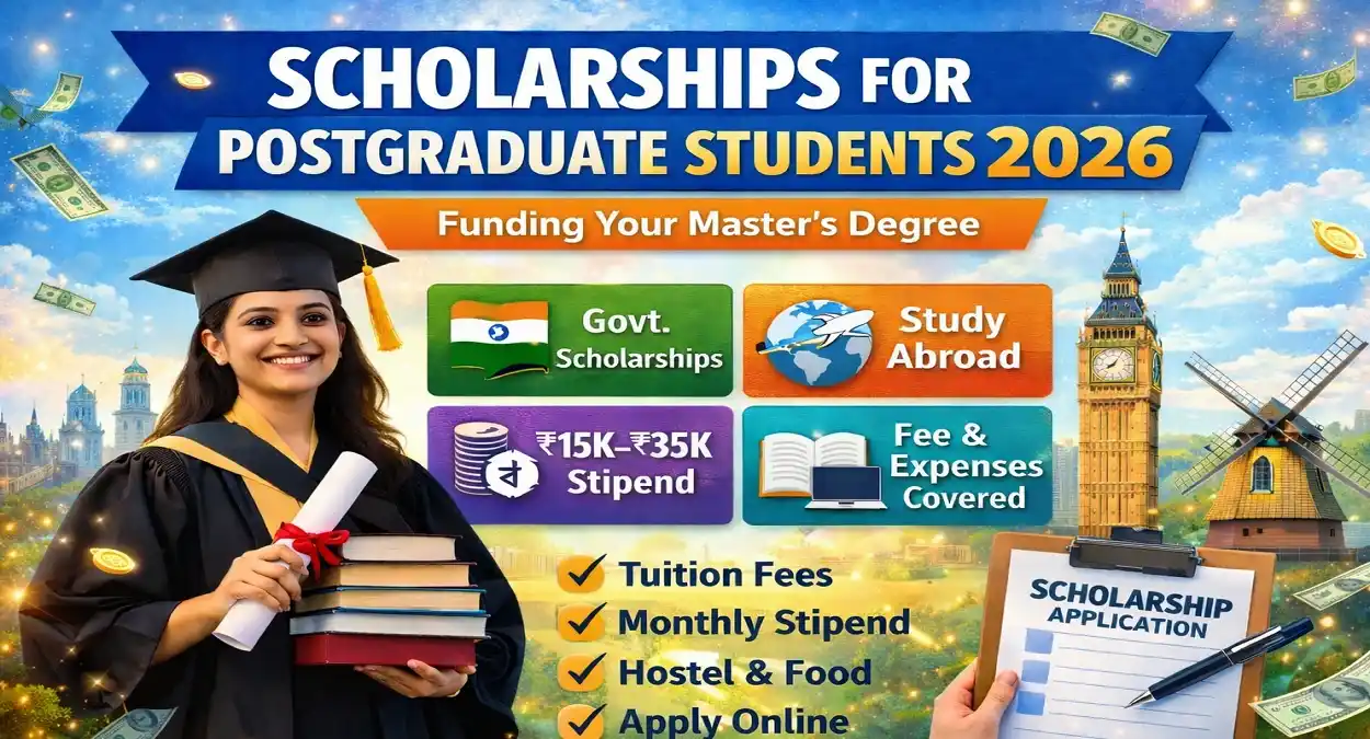 Scholarships for Postgraduate Students 2026