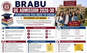 BRABU UG Admission 2026-30