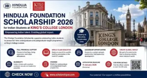 Hinduja Foundation Scholarship 2026