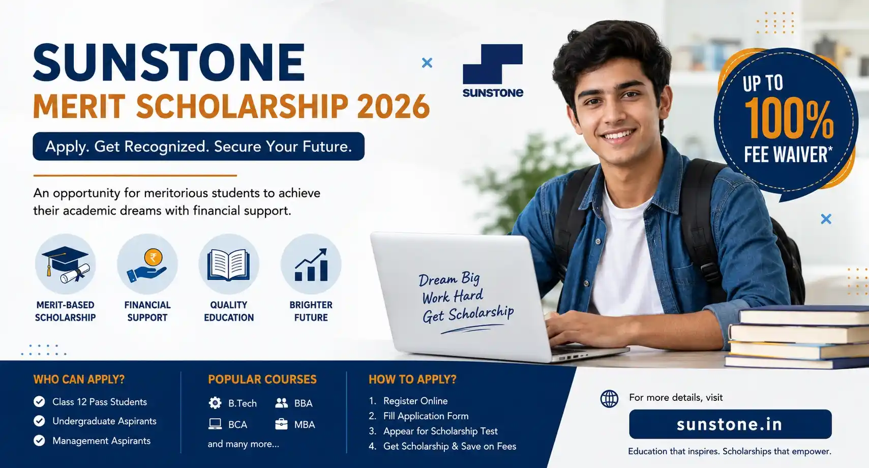 Sunstone Merit Scholarship 2026