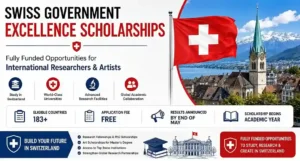 Swiss Government Excellence Scholarships 2027–2028