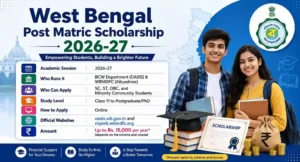 West Bengal Post Matric Scholarship