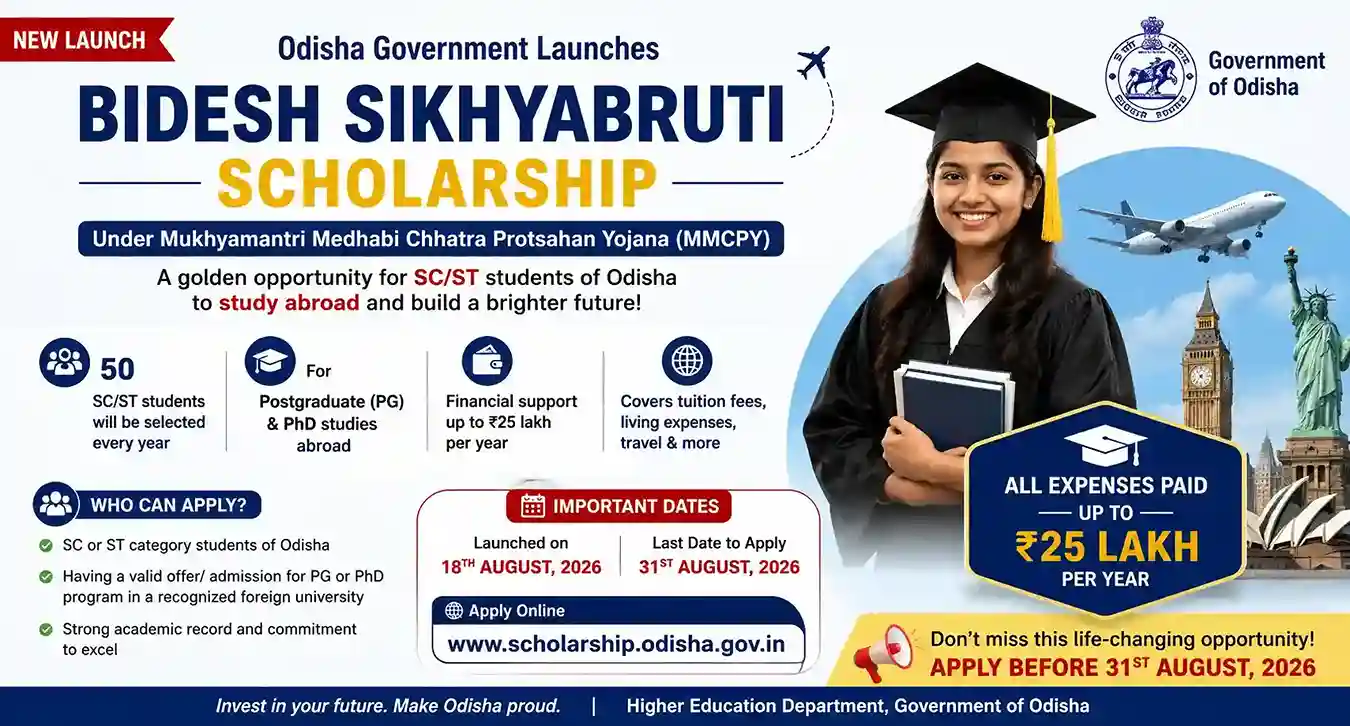 Bidesh Sikhyabruti Scholarship 2026
