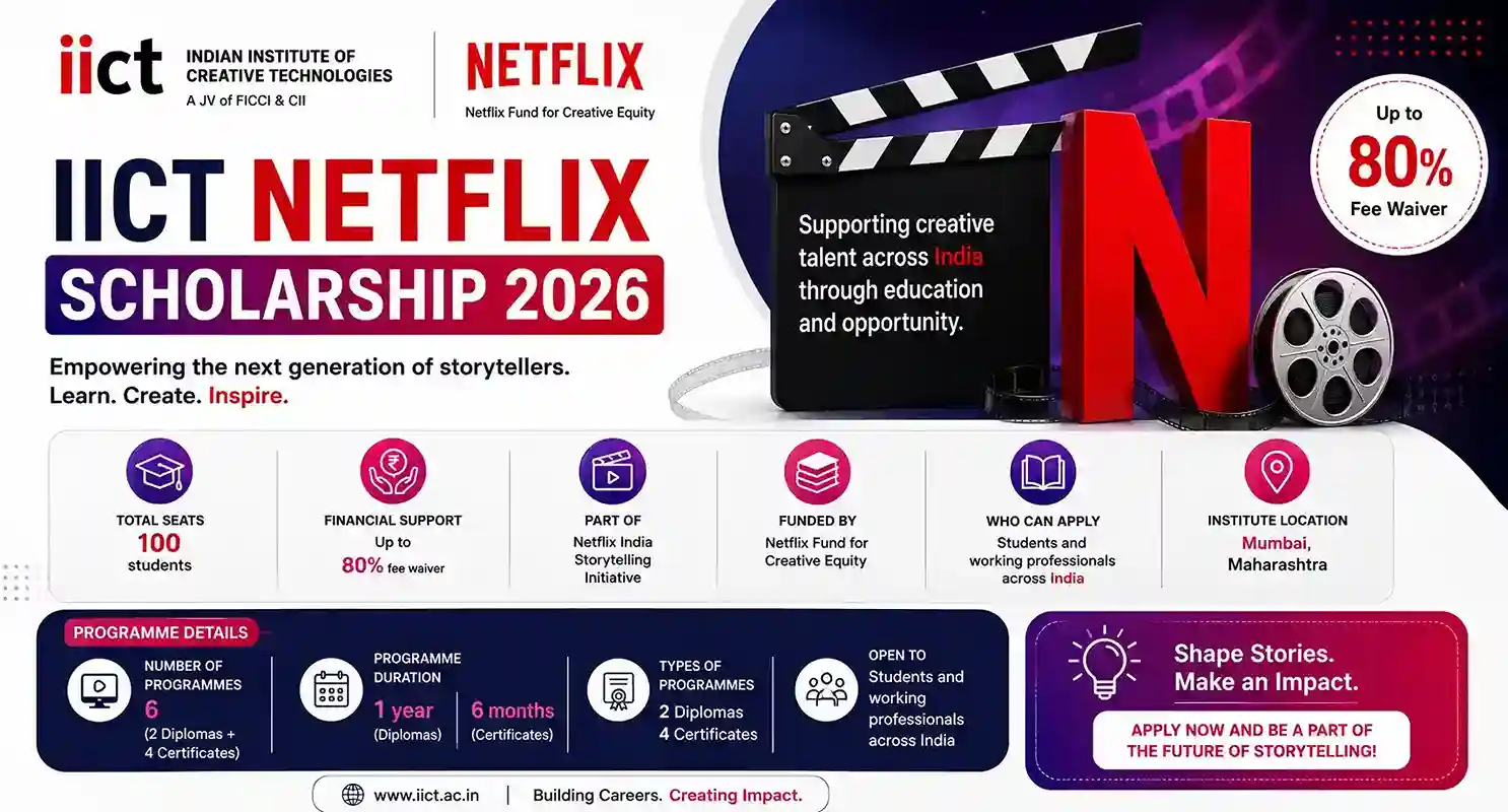 IICT Netflix Scholarship 2026