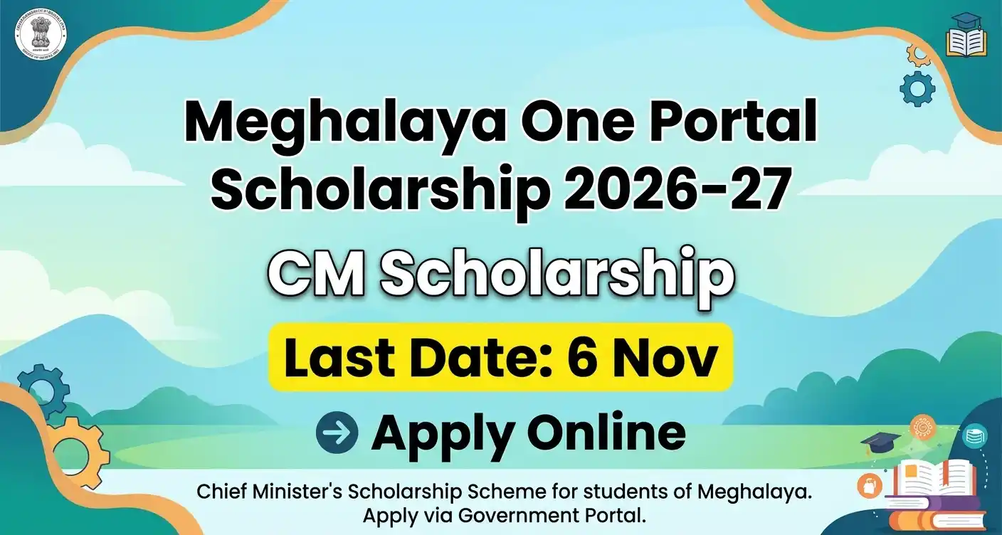 Meghalaya One Portal Scholarship 2026